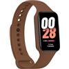 OcioDual Cinturino di Compatibile con Xiaomi Smart Band 8 Active/Redmi Smart Band 2, colore Marrone, cinturino di ricambio in Silicone Gomma morbida e flessibile per lo sport traspirante
