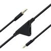 Tolesum Cavo Audio Ausiliario Sostitutivo con Controllo del Volume per Cuffie da Gioco Astro A10 / A30 / A40 PS5 / PS4 / Xbox One/Xbox Series S/X/PC/Smartphone tramite jack da 3,5 mm - 2M