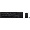 Lenovo 4X31K03968 tastiera Mouse incluso RF senza fili + Bluetooth Belga, Ingles