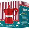 Bialetti Caffettiera Italiana Bialetti Winter Wonderland Rosso Argento Alluminio 3 Tazze - Marca: Bialetti - EAN: 8006363074520