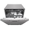 LG DB243TX - Lavastoviglie da incasso, 14 coperti, Scomparsa totale, Classe energetica D