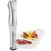KLARSTEIN Quickstick Sous Vide Cooker 3D - Circolatore per Cottura Sous Vide, Roner Cucina a Bassa Temperatura, Cottura Sottovuoto, 1300W, 50-95 °C, Circolazione 3D, Display LCD, Argento