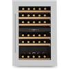 Klarstein Cantinetta Vino Design da Incasso, Cantinetta Vino Refrigerata a Zona Doppia per Vino Rosso, Bianco e Birra, Controlli Touch, Frigo Vino Cantinetta per Esterno/Interno, 132L, 35 Bottiglie