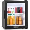 Klarstein Mini Frigo da Camera, Frigo Portatile da Camera, Frigorifero Piccolo da Ufficio, Mini Frigo Bar da Camera con LED, Ripiani Rimovibili, Mini Frigo Portatile Campeggio e Skin Care 12-18°C, 32L