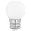 Eglo E27 LED, lampadina opalina, 12 Watt (equivalente a 100 Watt), 1521 lumen, luce bianco caldo, 2700k, lampadina A60, Ø 6 cm