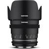 Samyang MF 50 mm T1,5 VDSLR MK2 Canon RF - Obiettivo standard cinese e video per Canon RF, distanza focale fissa, 50 mm, Follow Focus, corona dentata full-size e APS-C, risoluzione 8K, Nero