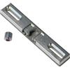 Gedotec Chiusura universale per porta del balcone e del patio, lunghezza 99 mm, fissaggio spilla per porte e finestre in legno, cattura con manica, 1 pezzo