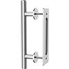 WINSOON 30CM Maniglie Porta Scorrevoli Interna Inox, per Maniglia Porta da Kit, Maniglie per Porta da Fienile, in Acciaio Massiccio, per Cancelli, Garage, Armadietti