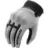 SHIMA SONIC Guanti Moto Estivi Uomo Tessile Pelle Corto Ventilato Omologati Guanto per Motocicletta Ventilata Touchscreen Motocross Protettore Rinforzato Abbigliamento Città (Uomini, Grigio, XL)