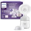 AVENT Philips Avent Single Breast Pump Kit, senza gruppo motore, semplice da pulire e assemblare, 1 biberon, 1 dischetto sigillante e 1 ghiera per la conservazione del latte, modello SCF337/01