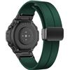 LanQii Cinturino Compatibile con Amazfit T-Rex/Amazfit T-Rex Pro, Silicone Morbido Traspirante Magnetici Sportivo Cinturini di Ricambio Donna Uomo per Amazfit T-Rex/Amazfit T-Rex Pro - Verde