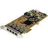 StarTech.com Scheda di rete PCIe Gigabit Power over Ethernet a 4 porte, Adattatore PCI express PSE / POE, NIC