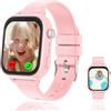 Ruopoem Smartwatch Bambini GPS, 4G Telefono Orologio Smartwatch Bambini Videochiamate WiFi SOS IP68 Impermeabile Voce Chat Sveglia Giochi, Orologio Bambino Cellulare Regali per Ragazza e Ragazzo