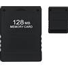 Tolesum 128MB Memory Card per PS2 Professionale ad Alta velocità della Scheda di Memoria Compatibile con Playstation 2 PS2 Giochi Accessori