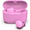 JLab Go Air Pop+ Cuffie Bluetooth In Ear Piccole, Auricolari Senza Fili, 35H+ di Autonomia, IP55 True Wireless Earbuds con Microfono, Applicazione, Dual Connect, Custodia Ricarica, Rosa
