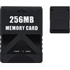 Tolesum 256MB Memory Card per PS2 Professionale ad Alta velocità della Scheda di Memoria Compatibile con Playstation 2 PS2 Giochi Accessori