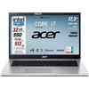 acer Notebook, Display 17,3", HD+ 1600x900, antiriflesso, CPU Intel Core i7-1255U 10Core, Ram 32 Gb, SSD 512 Gb PCIe NVMe, Wi-Fi 6, WebCam HD, Win 11, Garanzia Italia - Pronto all'Uso