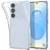 Spigen Cover Liquid Crystal Glitter Compatibile con Samsung Galaxy S25 - Crystal Quartz