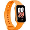 OcioDual Cinturino di Compatibile con Xiaomi Smart Band 8 Active/Redmi Smart Band 2, colore Arancia, cinturino di ricambio in Silicone Gomma morbida e flessibile per lo sport traspirante