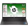 HP 250 G10, PC Portatile CPU Intel Core i7-1355U 13th 10Core, fino a 5 GHz, RAM 16Gb, SSD Pci 512Gb, Display 15.6" ips FHD, Wi-Fi 6, BT, WebCam, HDMI, Win 11, Pronto all'Uso, 3 Anni di garanzia