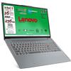 Lenovo, pc portatile, i5 12450H 8 Core, Ram DDR5 16Gb, Display IPS FHD 15,6", SSD 256Gb, Wi-Fi, Bt, USB, Thunderbolt, Tastiera retroilluminata, fingeprint integrato, Win11 Pro, Pronto all'Uso