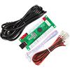 Fosiya Codificatore Arcade USB con Ritardo Zero da PC a Joystick per progetti Windows e Linux, MAME e Raspberry Pi Retropie (1 Player 5Pin Joystick + Sanwa Style Buttons)