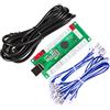 Fosiya Codificatore Arcade USB con Ritardo Zero da PC a Joystick per progetti Windows e Linux, MAME e Raspberry Pi Retropie (1 Player 2Pin Joystick + Happ Style Buttons)