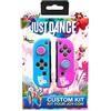 SUBSONIC Just Dance 2019 - Kit personalizzato - Custodie in silicone di protezione per JoyCon, guscio morbido antiscivolo con accessori di precisione (Thumb grip Caps) per Nintendo Switch Joy-Con controller