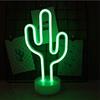 NIWWIN Insegna al neon Decorazione da parete a LED USB/Luce notturna a batteria per Natale Regalo di compleanno Festa per bambini Soggiorno Decorazioni per matrimoni (Cactus)