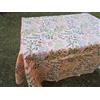 Pago Poco Tovaglia Rettangolare in Cotone Plastificato Disegno PALMA 100% IMPERMEABILE Tutte le Misure MADE IN ITALY !! (120X160)