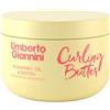 Umberto Giannini Strong Curls - Burro arricciacapelli all'olio di rosmarino per capelli ricci, ricci e mossi, include biotina, senza solfati e vegano