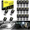 YONGMING 194 T10 W5W Led lampadina 12V bianco Super brillante 6500K CANBUS 168 lampadine di ricambio Led a cuneo libero da errori per l'interno dell'auto