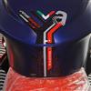 labelbike Adesivo 3D Moto Paraserbatoio Compatibile con Aprilia | RS 660 2020-2025 Protezione in Resina, Antigraffio, Decorazione, Rosso, Made in Italy