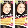 Garnier Movida Crema Shampoo Colorante, 45 Castano Scuro (Confezione da 2)
