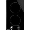 BELDEKO Piastra a induzione a 2 luci da incasso con controller BELDEKO - 3600 W - 11 livelli di potenza, affidabile e robusto, timer