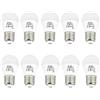 JANDEI - Confezione da 10 lampadine LED mini G45, attacco E27, 7W per lampade da soffitto, sistemi di illuminazione, Natale, applique decorative, lampade da tavolo, ufficio, (Bianco Freddo 6000K)