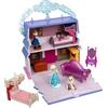 Disney Store Official Casa di Bambole Frozen, Set da Gioco Once Upon a Story Alto 11,5 cm con Elsa, Anna, Olaf, Castello di Arendelle e mobili Giocattolo, 3+