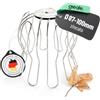 greate Protezione grondaie antifoglia zincata regolabile da 87 a 100 mm