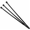 Brightium Flangia in nylon nera 7,5 x 450 mm (100 pezzi) per fissare cavi, organizzare spazi e garantire collegamenti in impianti elettrici.