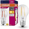 OSRAM Valore a stella a LED Classic LED A60 per presa E27, forma di pera, fil, lumens 806, bianco caldo, 2700k, sostituzione per lampadine da 60w convenzionali, non dimmerabile, 10 pacchetti