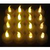 Atlantis-Electronic Set di 4 lumini a LED, colore: Bianco