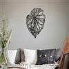 Wallity Hanah Home Elegante accessorio decorativo da parete in metallo nero, 45 x 70 cm, 100% acciaio, spessore 1,5 mm, peso leggero 0,8 kg, perfetto per arredamento moderno
