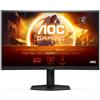 AOC G4 CQ27G4X Monitor PC 68,6 cm (27") 2560 x 1440 Pixel Quad HD LCD Nero