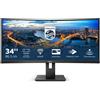 Philips B Line 345B1C/00 Monitor PC 86,4 cm (34") 3440 x 1440 Pixel Quad HD LCD Nero