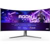 AOC AGON PRO AG456UCZD LED display 114,3 cm (45") 3440 x 1440 Pixel Wide Quad HD OLED Nero