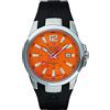 Swiss Alpine Military by Grovana, Orologio da uomo, arancione, 10 ATM, Swiss Made, 7058.1839
