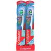 Colgate 12 spazzolini da denti medio Colgate 360° per tutta la bocca