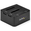 Startech.com Docking Station USB 3.0 per Doppio Hard Disk SSD/Hdd Sata con Uasp, Docking Station Disco Rigido 2.5" / 3.5"- 6.4 cm / 8.9 cm