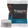 CAFFÈ TORALDO | Compatibile Espresso Point* | Caffè Selezionato, Tostato e Torrefatto in Italia | Eccellenza del Caffè Napoletano (100 Unità, Miscela Dek)