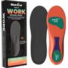 Welnove - Solette per fascite plantare per donne e uomini, per tutto il giorno, in memory foam, comfort superiore, per sperone calcaneare, dolore al tallone, inserti di supporto per scarpe con